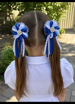 💙 неймовірно красиві бантики для маленьких принцес 🤍🎀