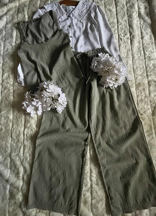 Легкий костюм zara