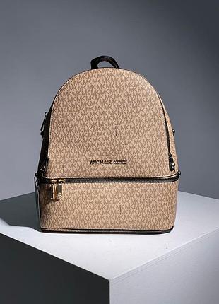 Рюкзак michael kors backpack beige