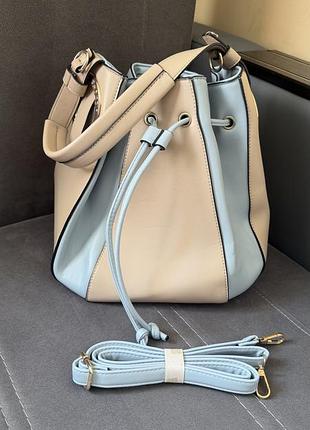 Шкіряна сумка bucket bag | натуральна шкіра | італійський стиль