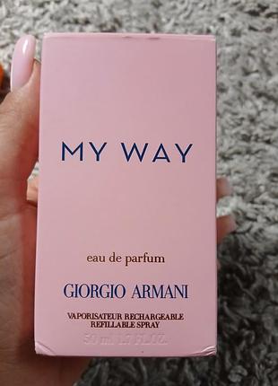 Парфюм my way giorgio armani 50ml оригинал