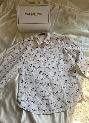Herringbone sydneyly сорочка із пташками