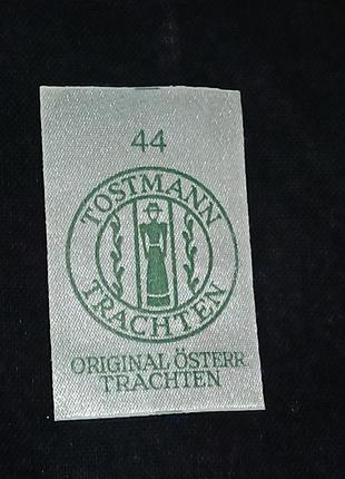 Tostmann trachten дырнль новый ( нюанс ) платье в комплекте с родным фартушком австрийский этно-одежды из хлопка