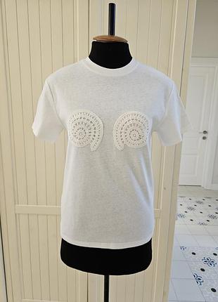 Футболка h&amp;m з бавовни xs