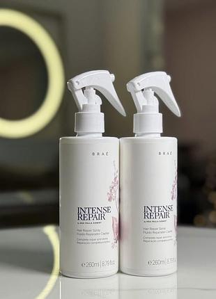 Brae intense repair leave-in spray відновлюючий спрей для волосся, 260 мл