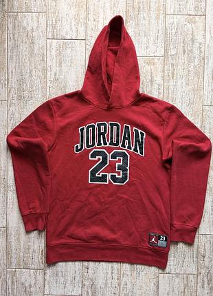 Червоне чоловіче худі jordan 23 jumpman (оригінал, розмір s)
