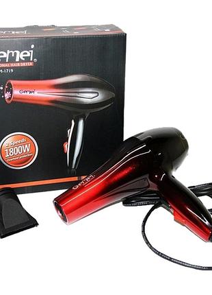 Фен для волос hair dryer gemei gm-1719