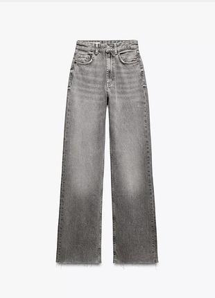 Джинси zara wide leg