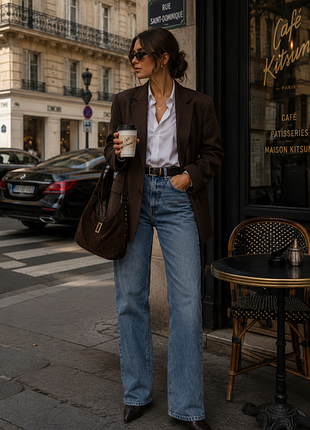 Прямі джинси mango denim