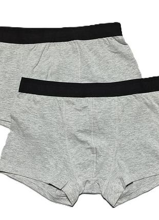 Чоловічі труси primark боксери 2 шт. сірий