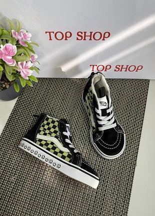 Оригінальні кросівки кеди високі vans