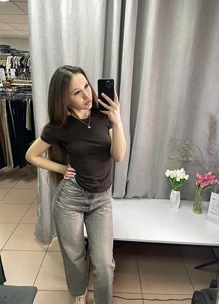 Джинси new mom fit zara
