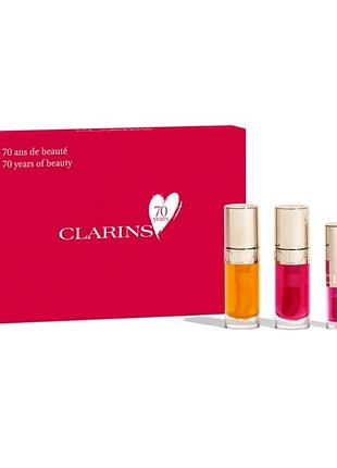 Набор блесков масел для губ clarins