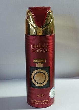 Lattafa nebras deo 200 ml орігинал унісекс.