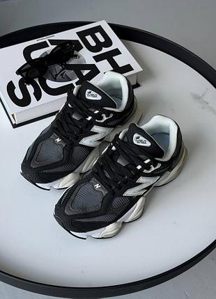 Кроссовки 9060 black/white