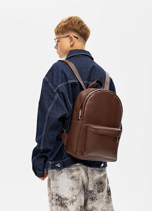 Мужской рюкзак sambag brix scholar шоколадный