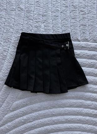 Спідниця шкільна zara чорна 116р