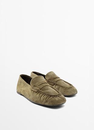 Лоферы massimo dutti