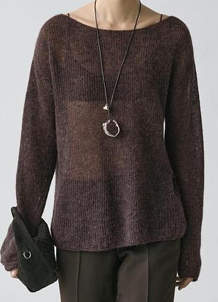 Свитер тонкой вязки massimo dutti