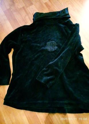Жіноча пайта (худі) оксамит світшот реглан светр лонгслив джемпер водолазка толстовка3 фото