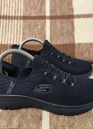 Жіночі кросівки мокасини skechers