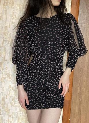 Платье с драпировкой 8