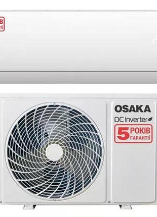 Інверторний кондиціонер osaka stv-09hh5 r32 до 25-30 кв. м. до -15°c спліт-система dc inverter з wi-fi