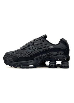 Мужские кроссовки nike shox ride 2 sp dark grey black