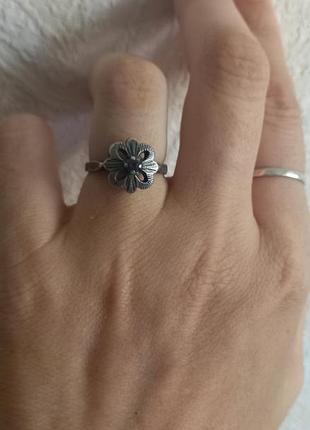 Винтаж 925 серебро серебряное кольцо колечко.