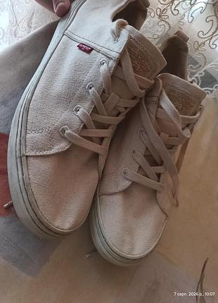 Кроссовки кеды levis из парусины,30.5 см
