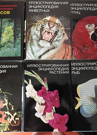 Иллюстрированная энциклопедия, набор книг