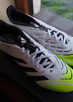 Футбольні корочки adidas predator club fg/mg оригінал нові р.46