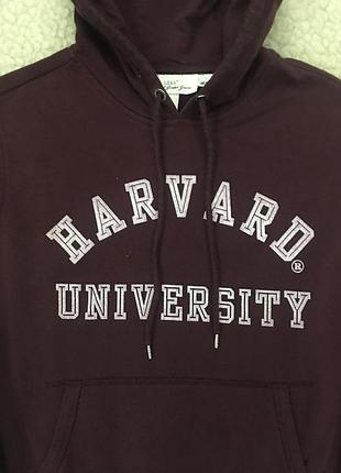 Кофта худі чоловіча/жіноча h&m бордового кольору 2