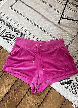 Шорти juicy couture велюрові рожеві