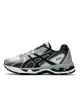 Кросівки чоловічі asics gel-nimbus 10.1 grey white green