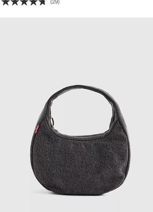 Міні сумка хобо baby brooklyn bag від levi’s