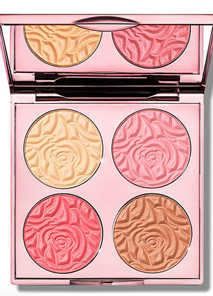 By terry brightening cc palette sunny flash палетка для лица (освещающий), 4*2,3 гр.