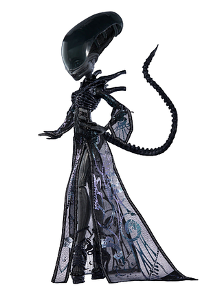 Monster high чужой jdr69 skullector alien
