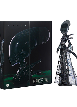 Monster high чужой jdr69 skullector alien 6