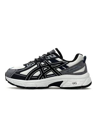 Кросівки жіночі asics gel-venture 6 white grey black