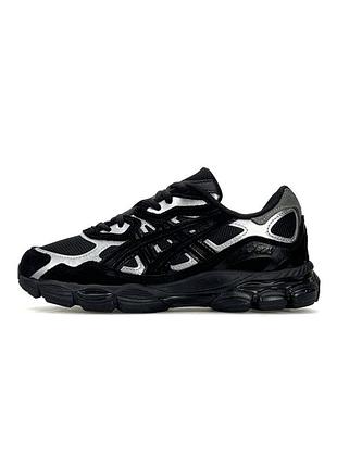 Кросівки жіночі asics gel-nyc black metallic