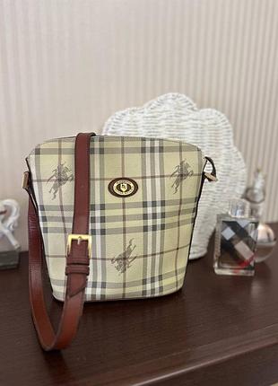 Вінтажна сумочка burberry кроссбоді, сумка