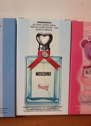 Женская парфюмированная вода moschino парфюм