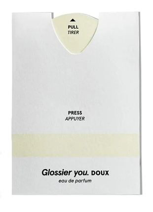 Пробник парфюмированной воды glossier you doux