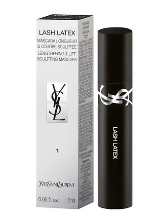 Туш для вій yves saint laurent lash latex mascara, 2 мл