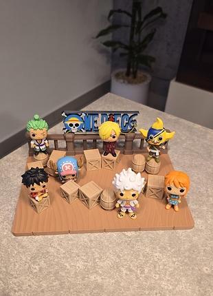 Підставка для фігурок one piece kinder joy, ван піс кіндер джой