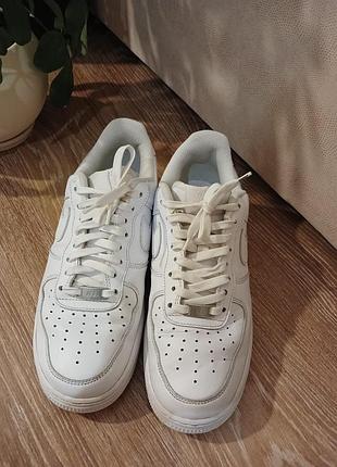 Кросівки чоловічі nike air force 1 low 07 white