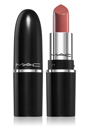 Mac cosmetics macximal mini silky matte lipstick матуюча помада у відтінку velvet teddy, 1,7 гр.
