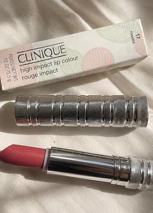 Помада clinique high impact lip colour