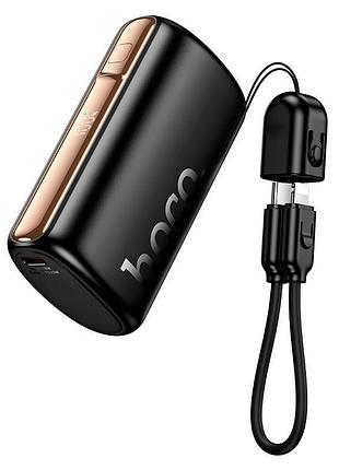 Повербанк hoco q50 victory 10000 mah 20w usb type-c черный